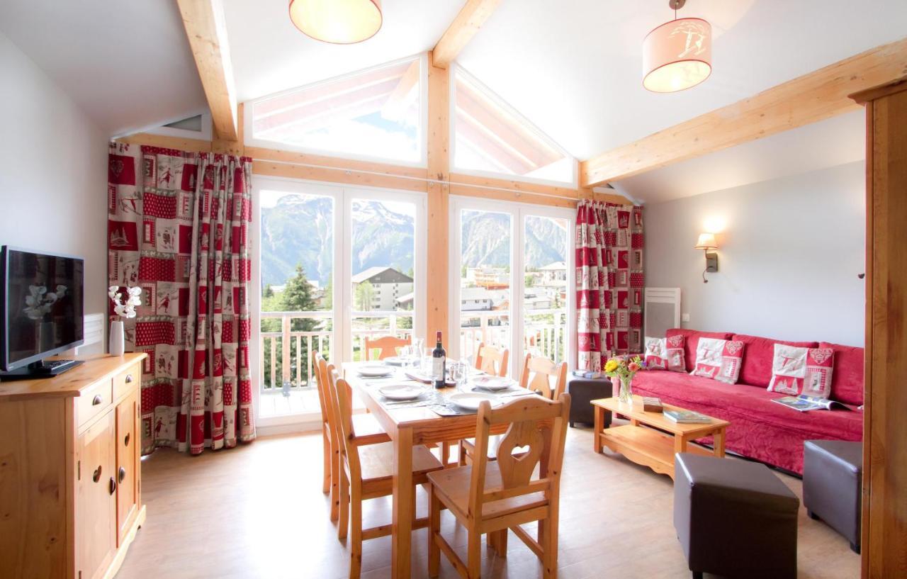 Residence Odalys L'Ours Blanc Les Deux Alpes Bagian luar foto