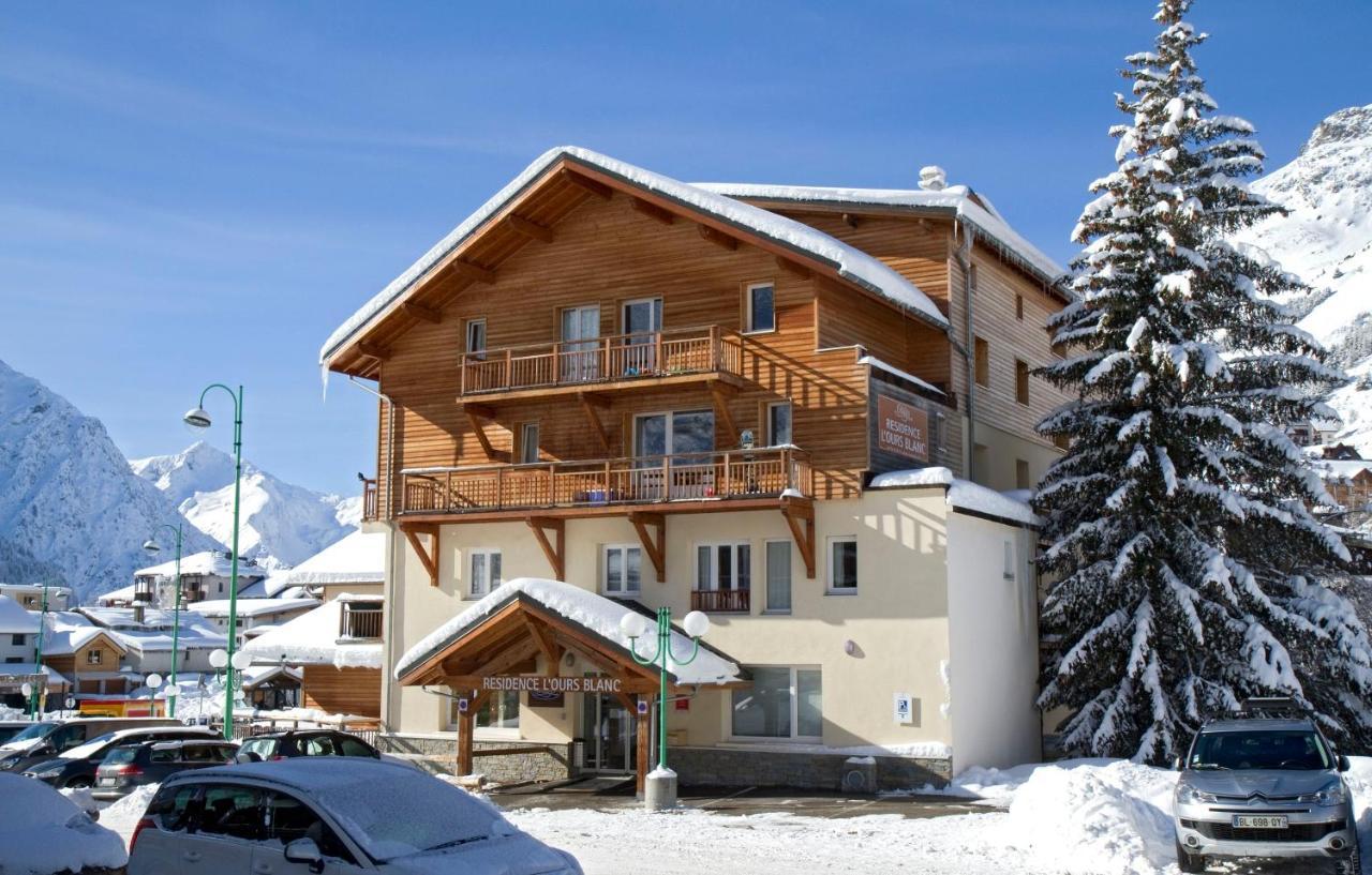 Residence Odalys L'Ours Blanc Les Deux Alpes Bagian luar foto
