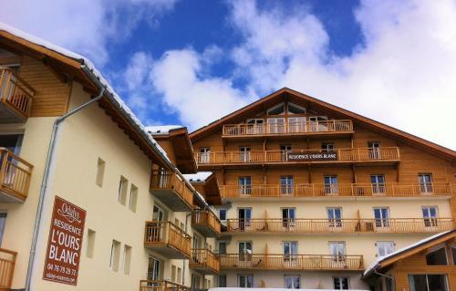 Residence Odalys L'Ours Blanc Les Deux Alpes Bagian luar foto