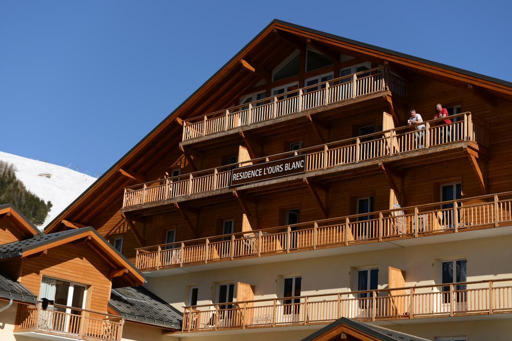 Residence Odalys L'Ours Blanc Les Deux Alpes Bagian luar foto